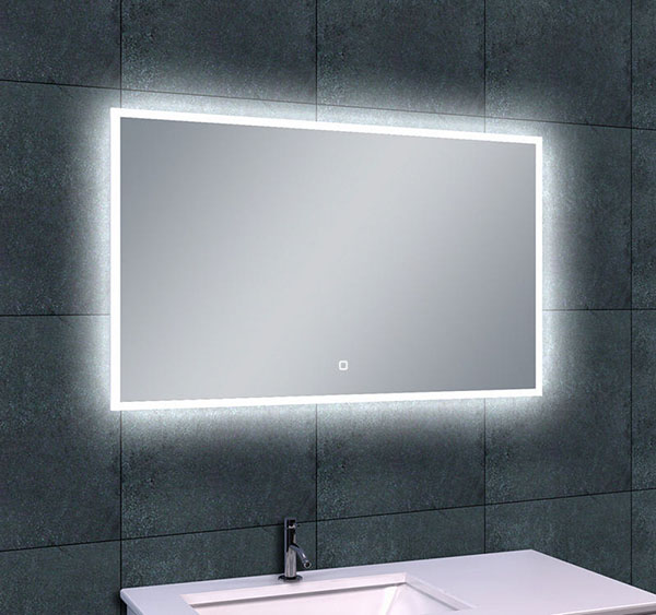 Productfoto Quatro spiegel rechthoek met LED