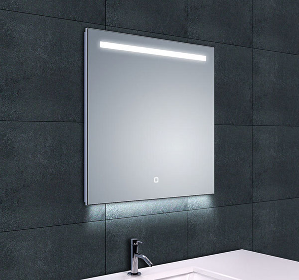 Productfoto Ambi one spiegel vierkant met LED