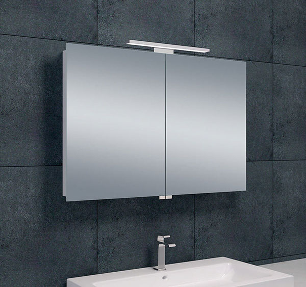 Productfoto Bright spiegelkast met LED 90 x 60 x 14 cm 384152