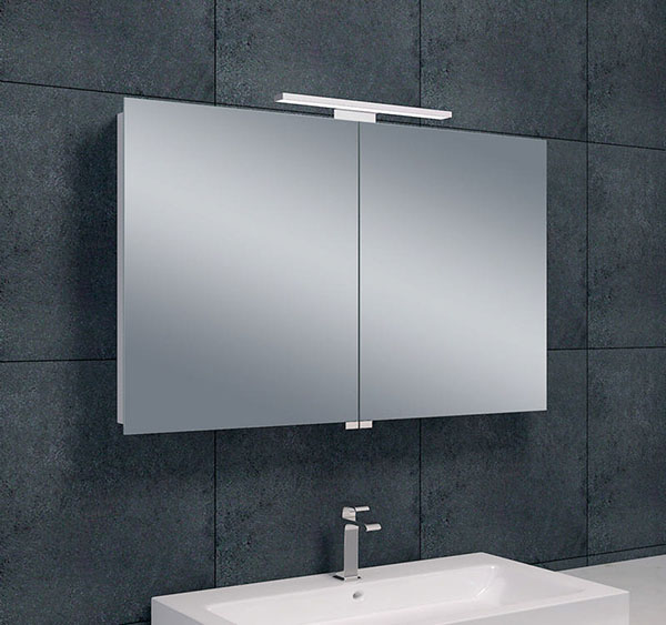 Productfoto Bright spiegelkast met LED 100 x 60 x 14 cm 384153