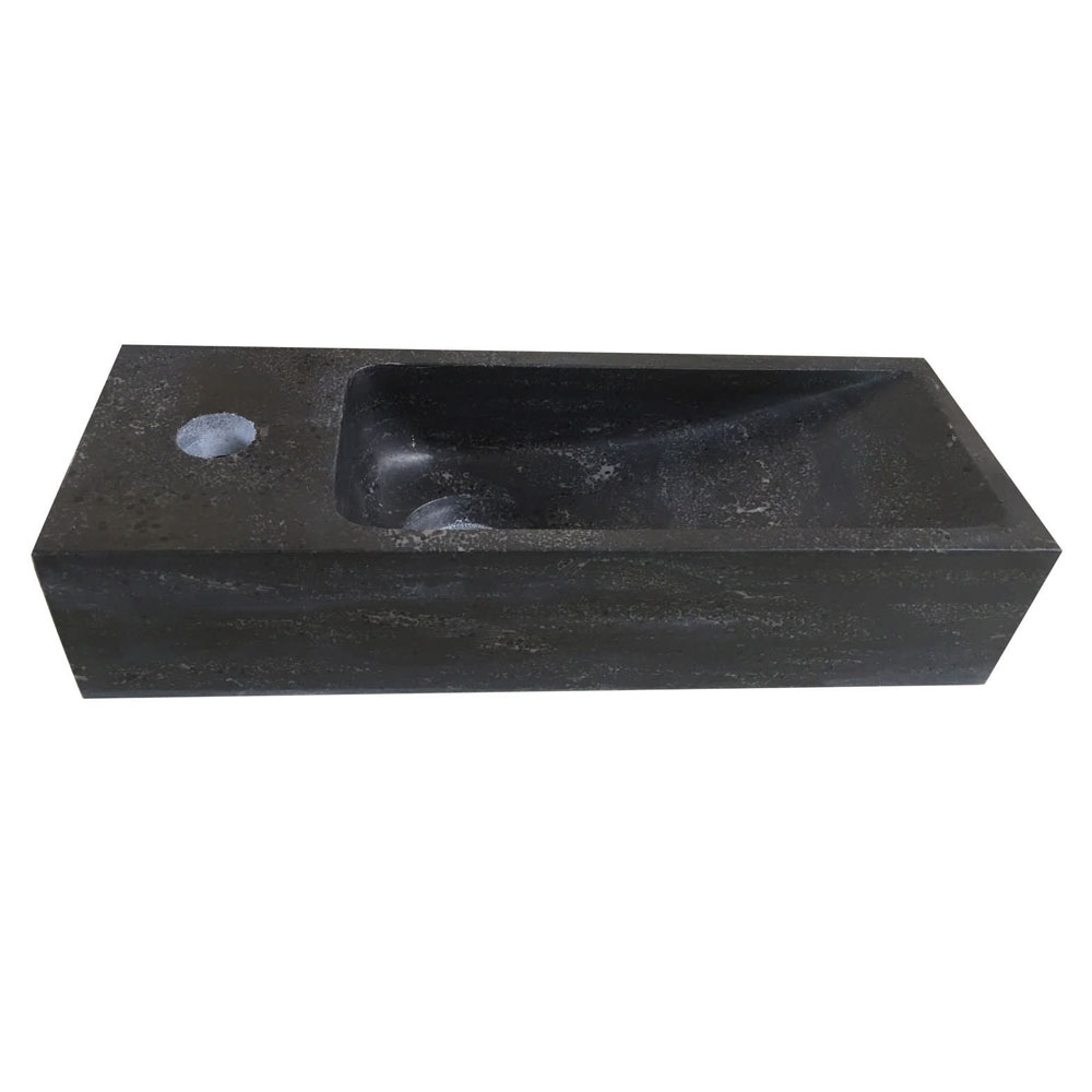 Productfoto Raw fontein links 38x14x8 cm hardsteen gezoet 393507