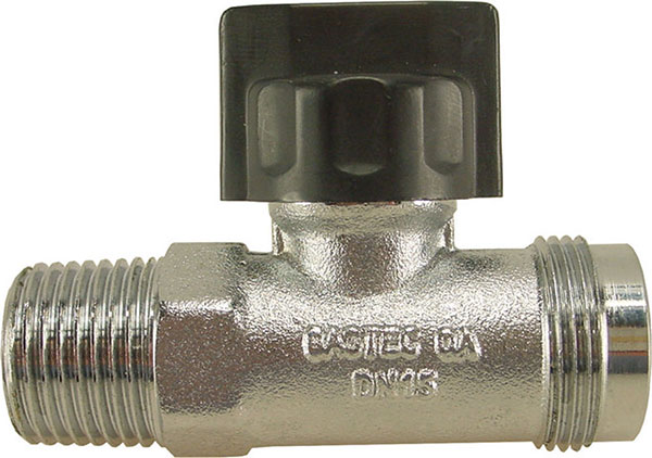 Productfoto Gasaansluitkraan recht Gastec 1/2" bu x M24 bu 404645