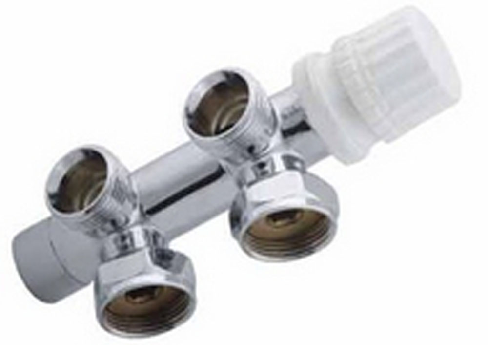 Productfoto Thermostatisch onderblok haaks rechts 3/4" chroom 433513