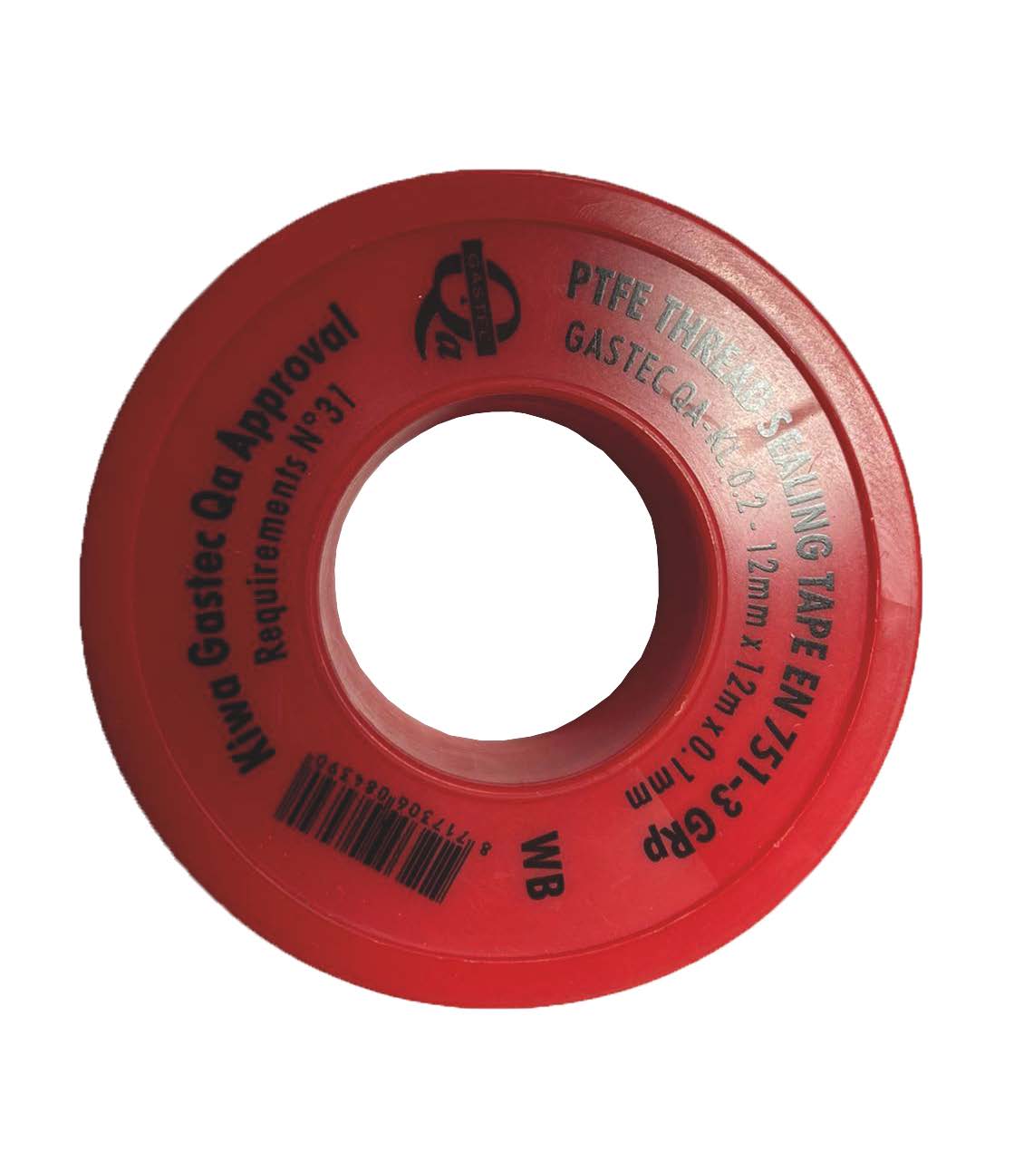 Productfoto Teflon-tape 12 mtr x 12 mm x 0