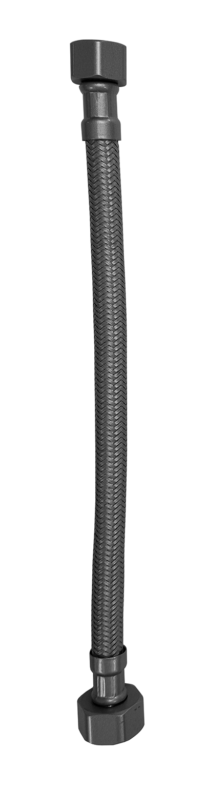 Productfoto Flexibele aansluitslang 1/2" x 3/8" 25 cm gunmetal 523973