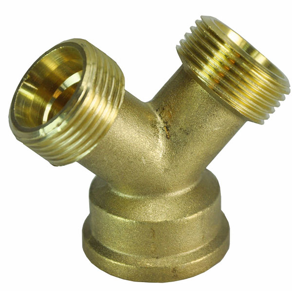 Productfoto Y-stuk 3/4" bi x 3/4" bu x 3/4" bu messing 543732