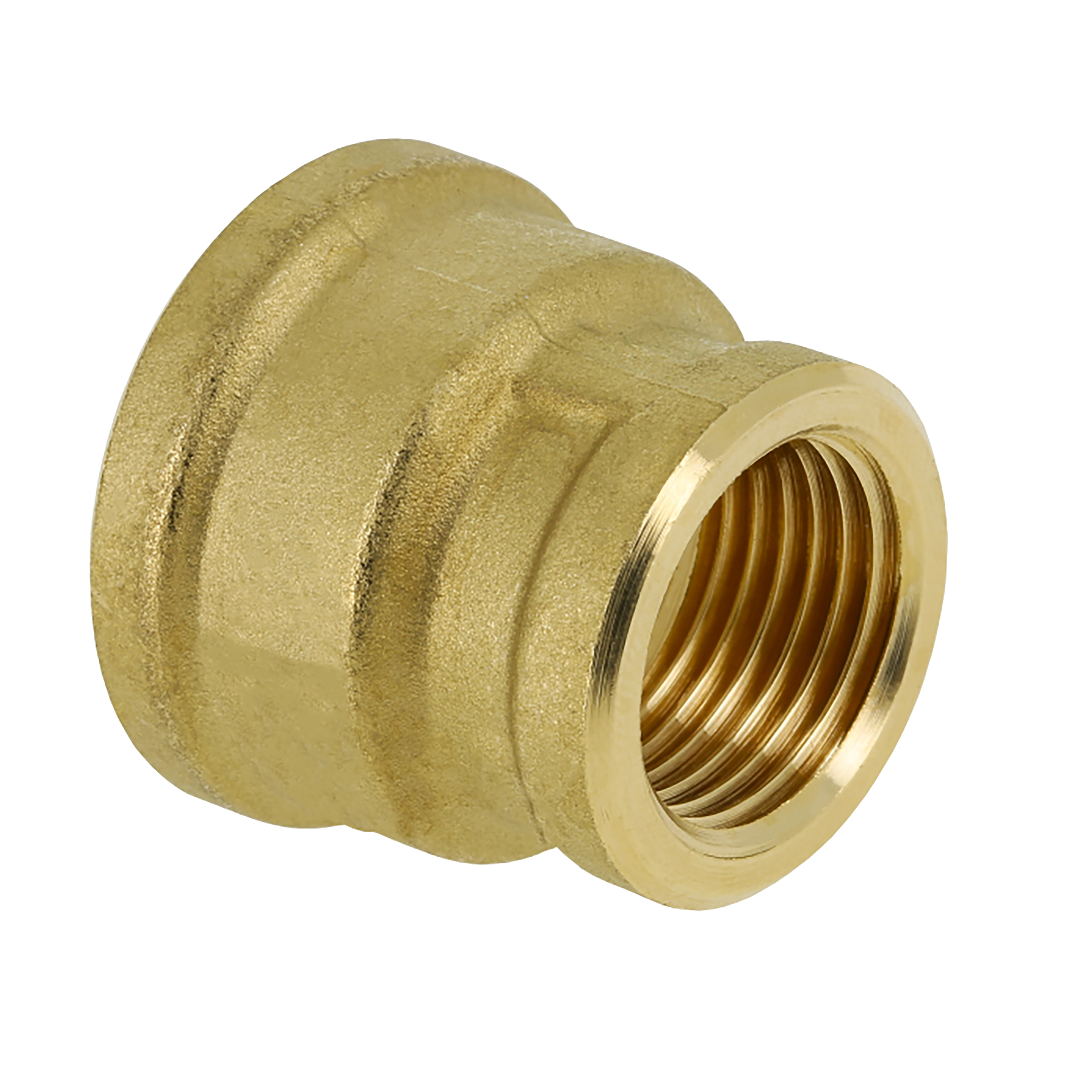 Productfoto Draadfitting verloopsok messing 3/8" bi x 1/4" bi 573489