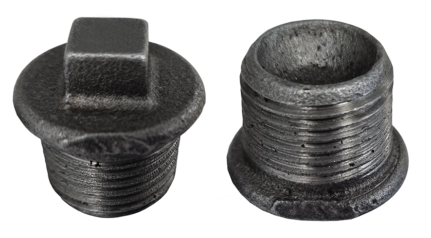 Productfoto 290 Malleable Plug 1/2"zwart 583615