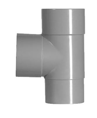 Productfoto HWA Tee 90gr.Grijs Mof/Spie 80mm 621222