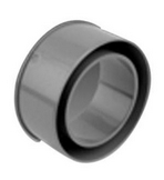 Productfoto HWA verloopring centrisch 80 x 75 mm PVC 621238