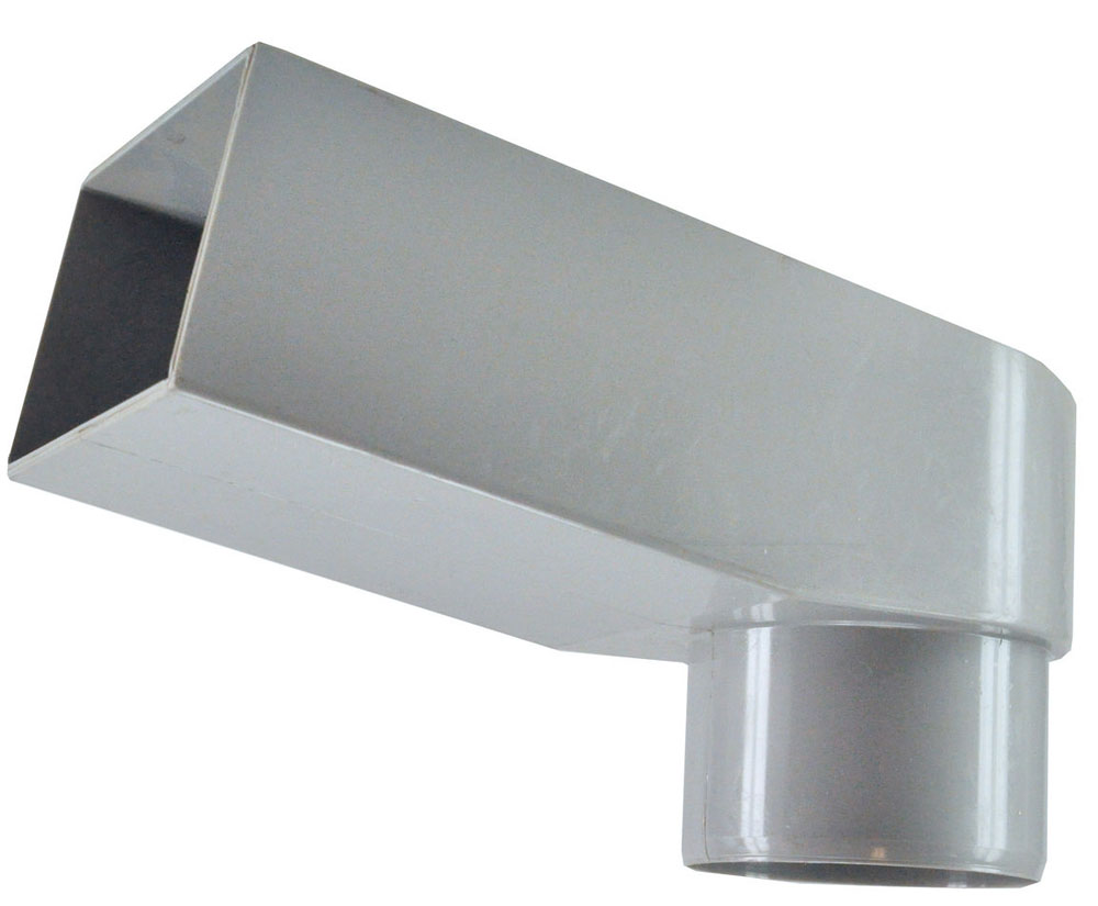 Productfoto Stadsuitloop 60 x 100 mm type 70/80 PVC 621242