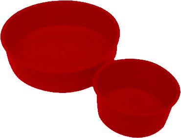 Productfoto Speciedeksels kunststof 125 mm rood 622310