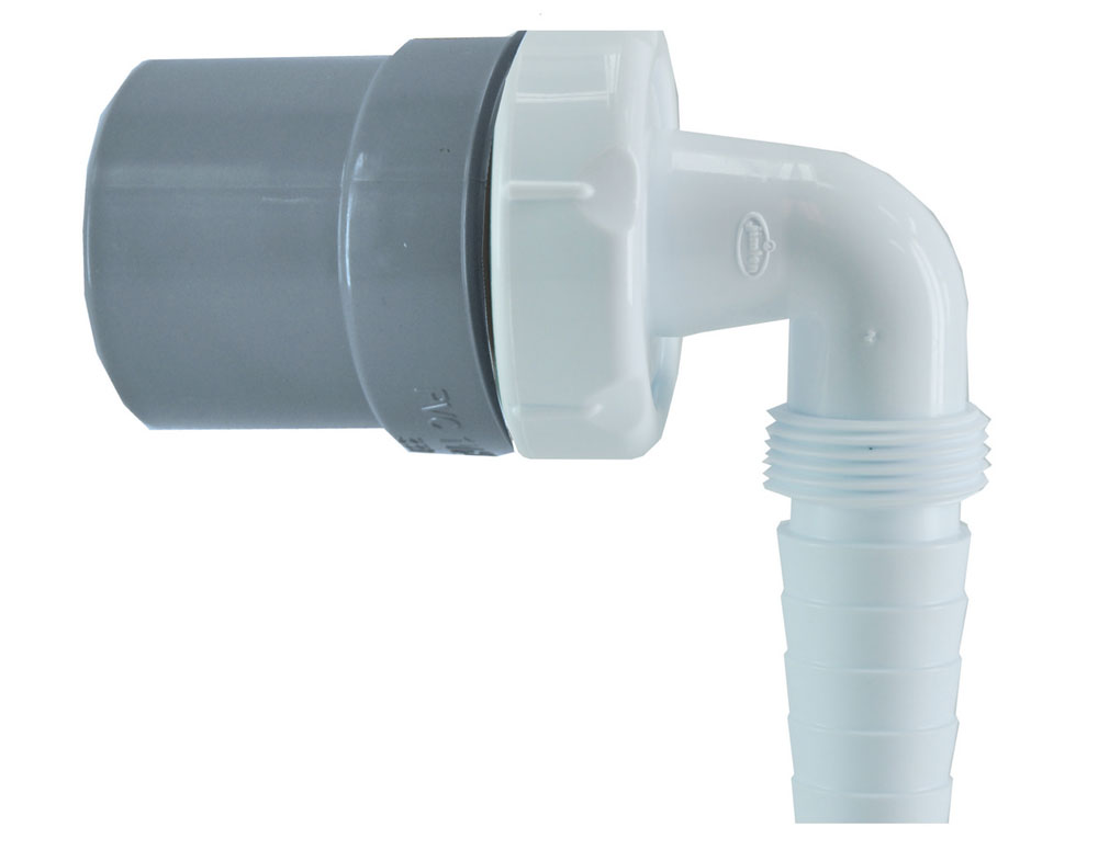 Productfoto Machine aansluitstuk recht/spie 40 mm PP/PVC 623538