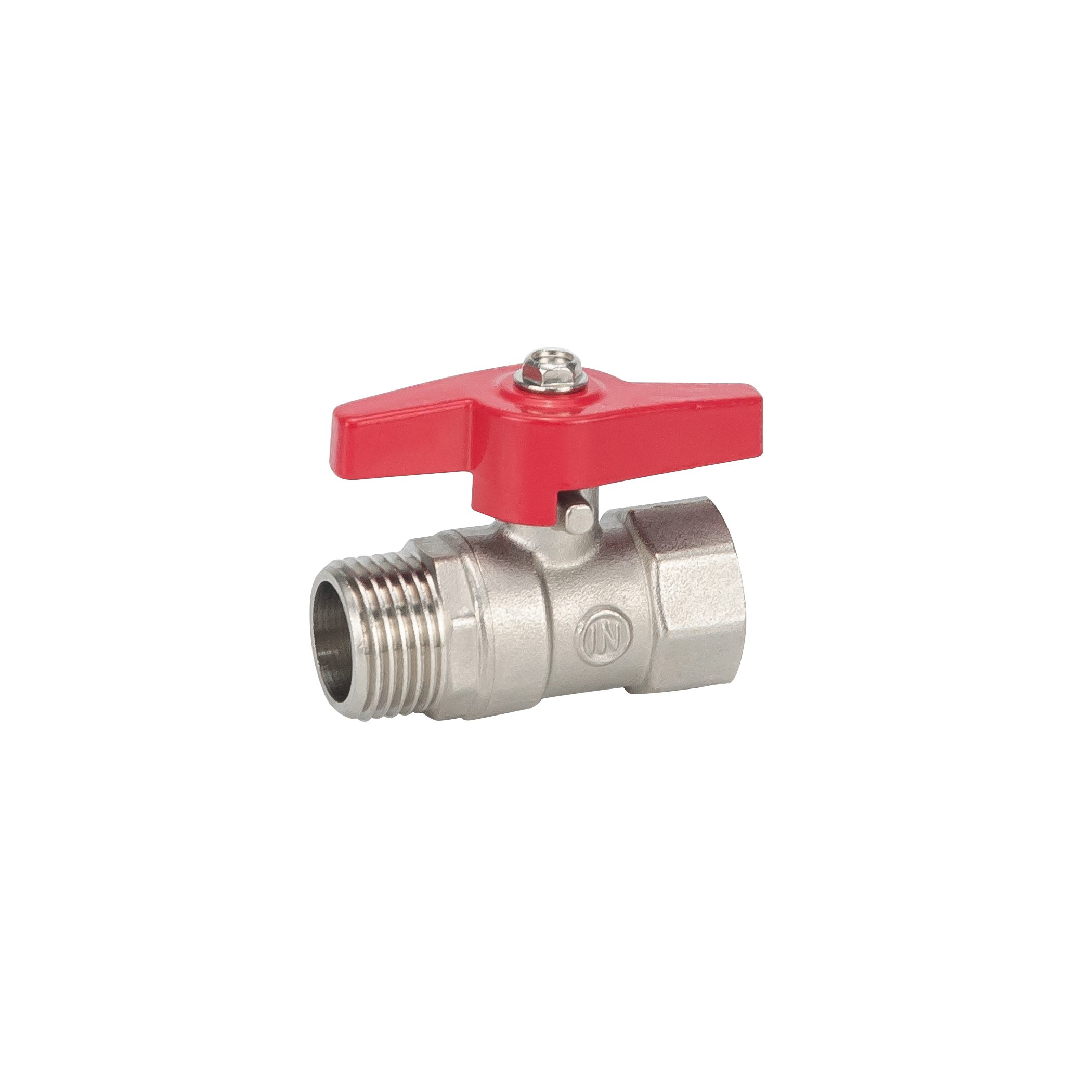Productfoto Kogelstopkraan met vlindergreep 1/2" bi x 1/2" bu 631209