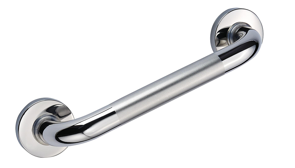 Productfoto Ridder Sam badgreep met antislip 30 cm chroom 731258