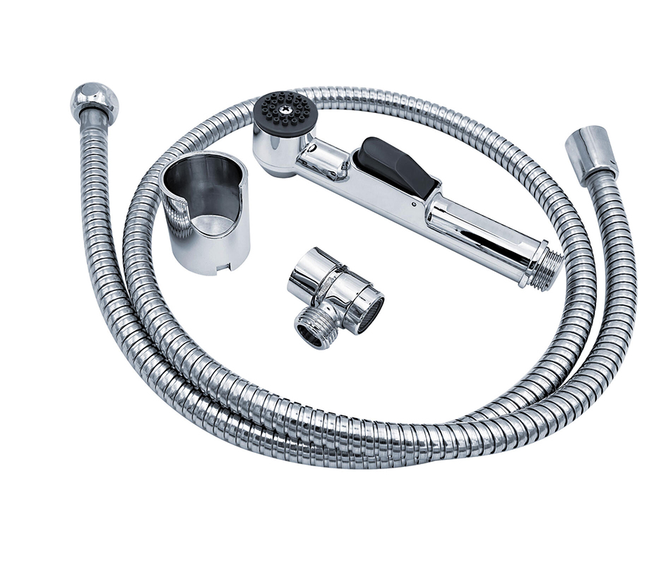 Productfoto Ridder Lyon doucheslang met handdouche voor wastafelkraan chroom 731308