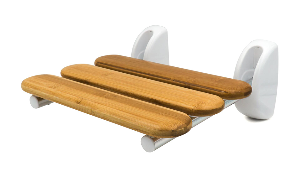 Productfoto Ridder Pro douchezitje opklapbaar bamboe 731311
