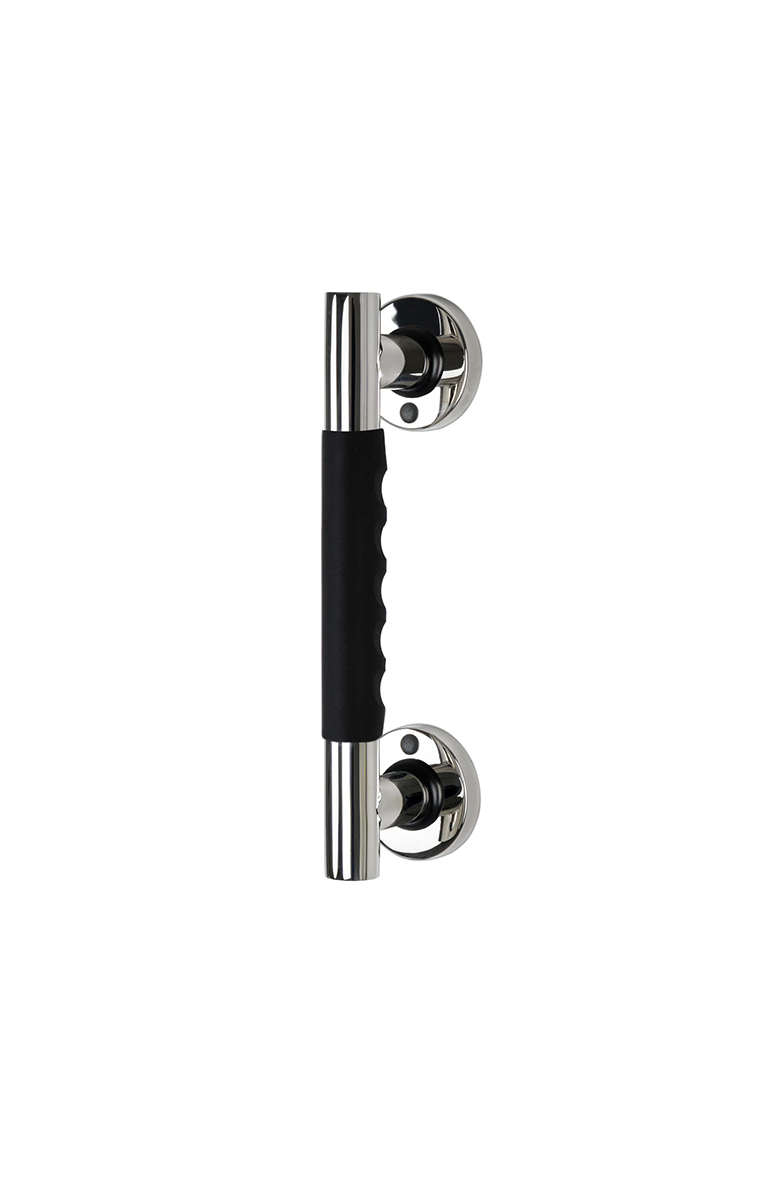 Productfoto Ridder Ken badgreep met softgrip 30 cm chroom/zwart 731320