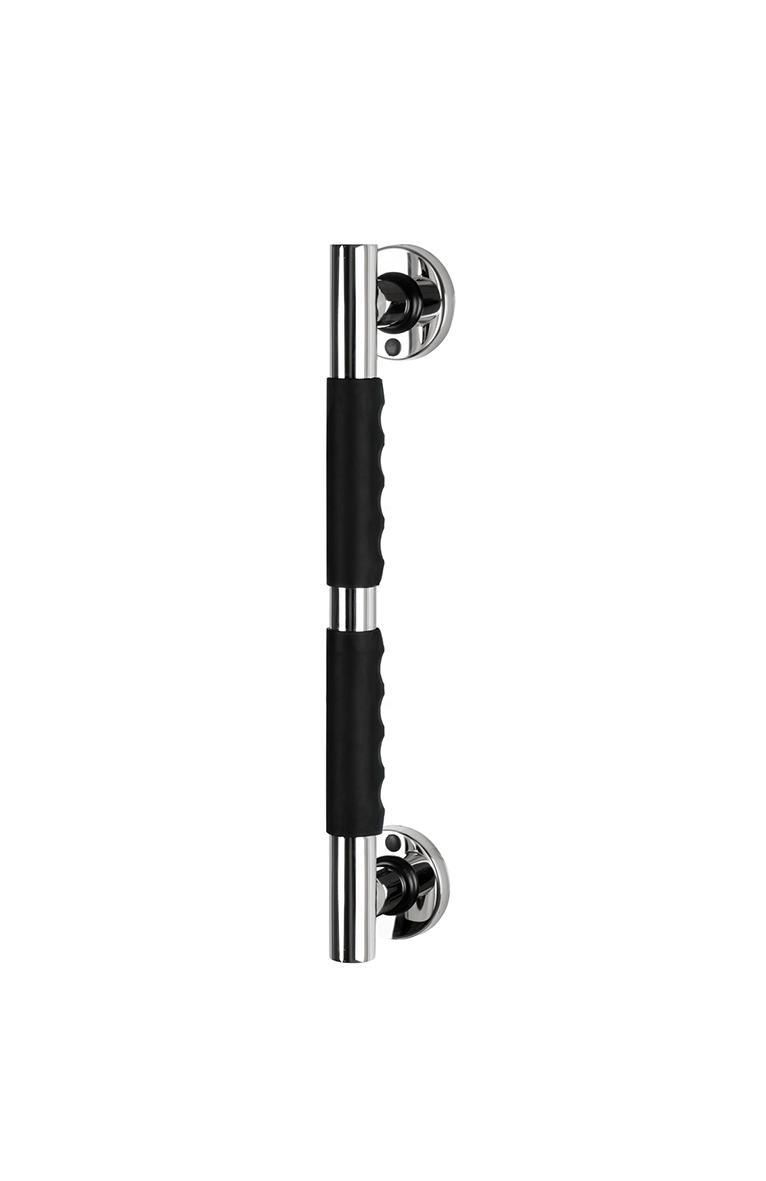 Productfoto Ridder Ken badgreep met softgrip 50 cm chroom/zwart 731322