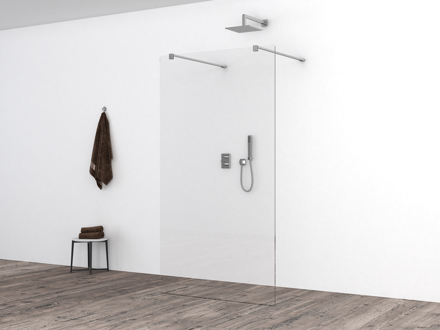 Productfoto Slim glasplaat 950 x 2000 x 8 mm nano helder glas 203472