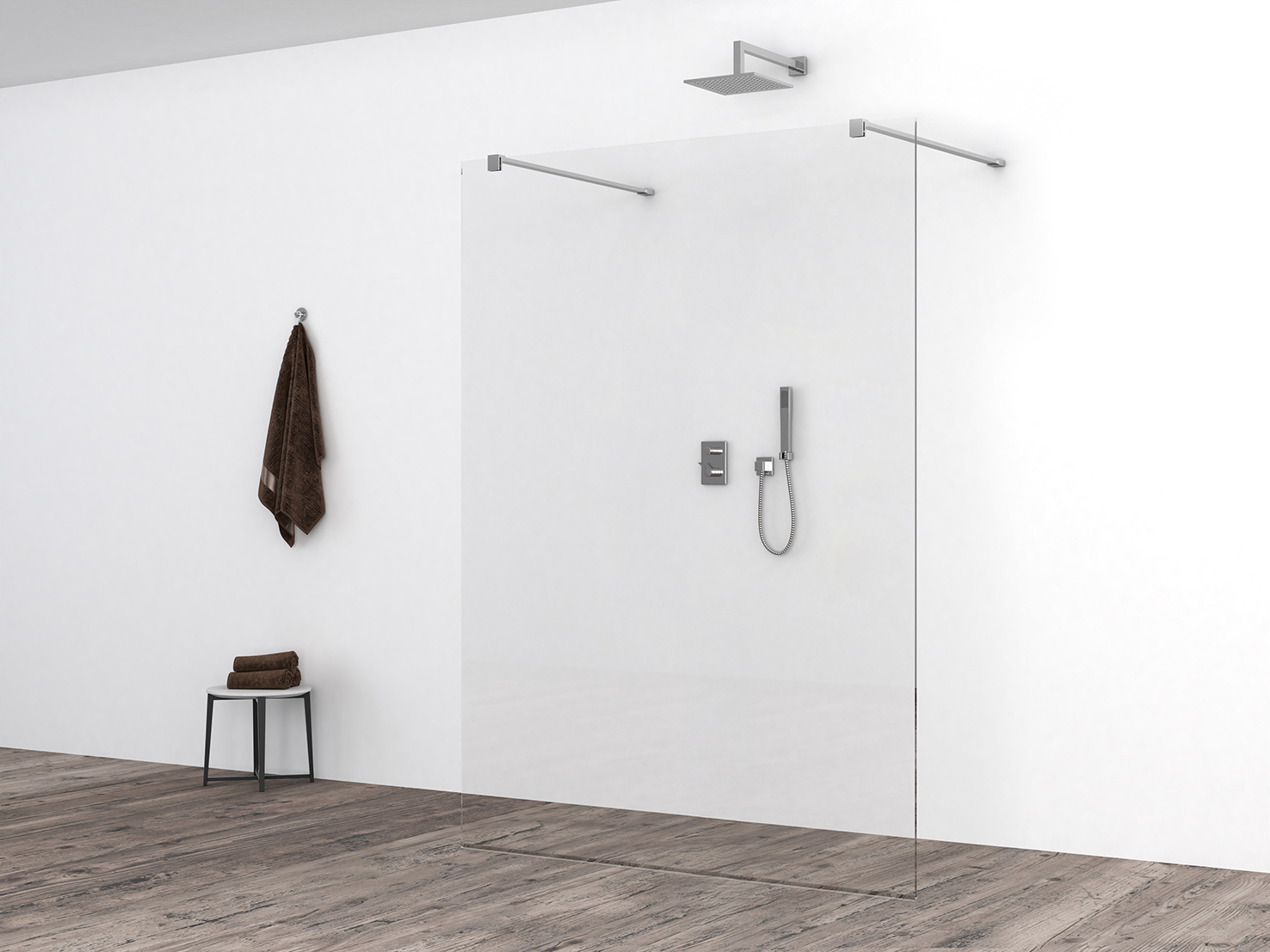 Productfoto Slim glasplaat 1600 x 2000 x 8 mm nano helder glas 203487