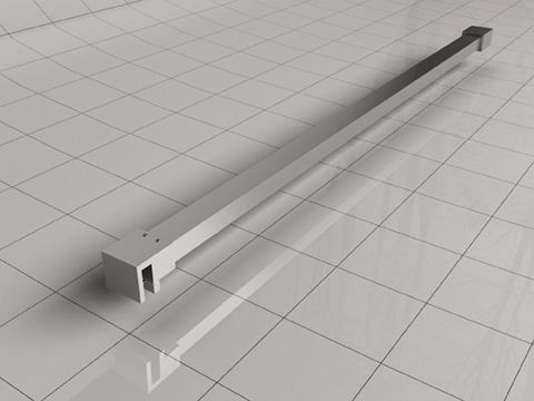Productfoto Slim stabilisatiestang 120 cm chroom 203490