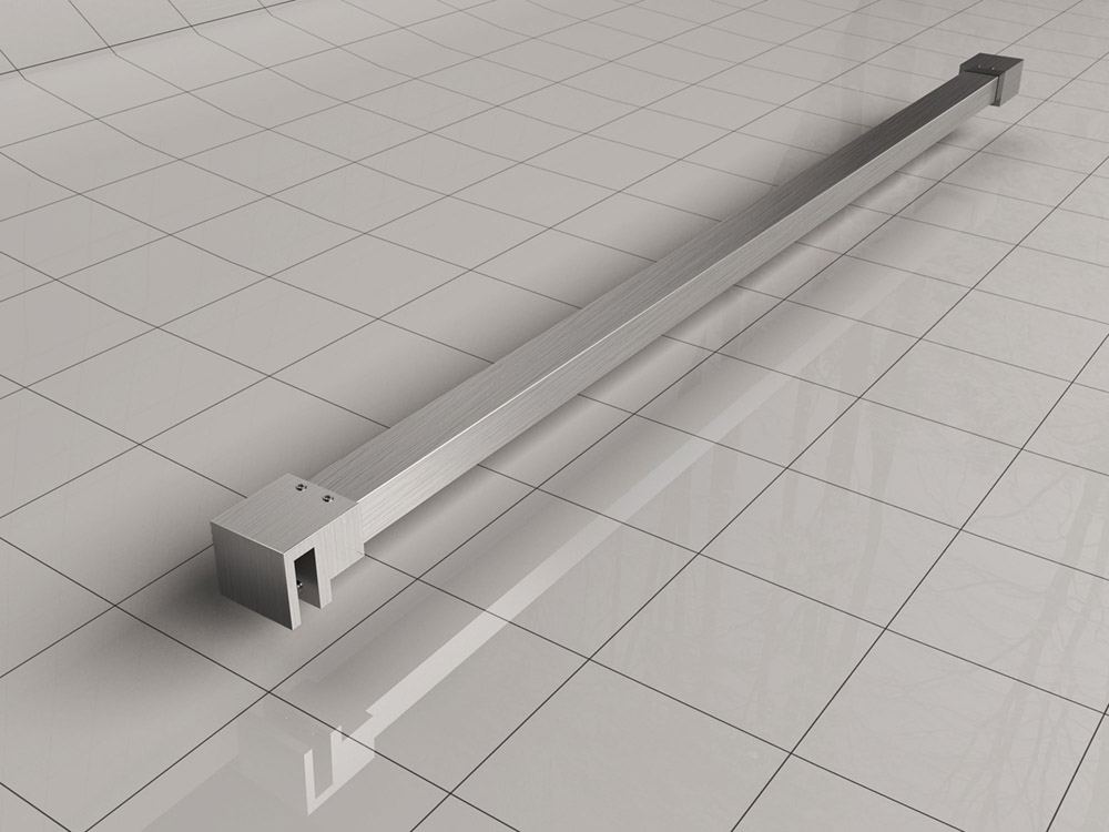 Productfoto Slim stabilisatiestang 120 cm geborsteld staal 203492