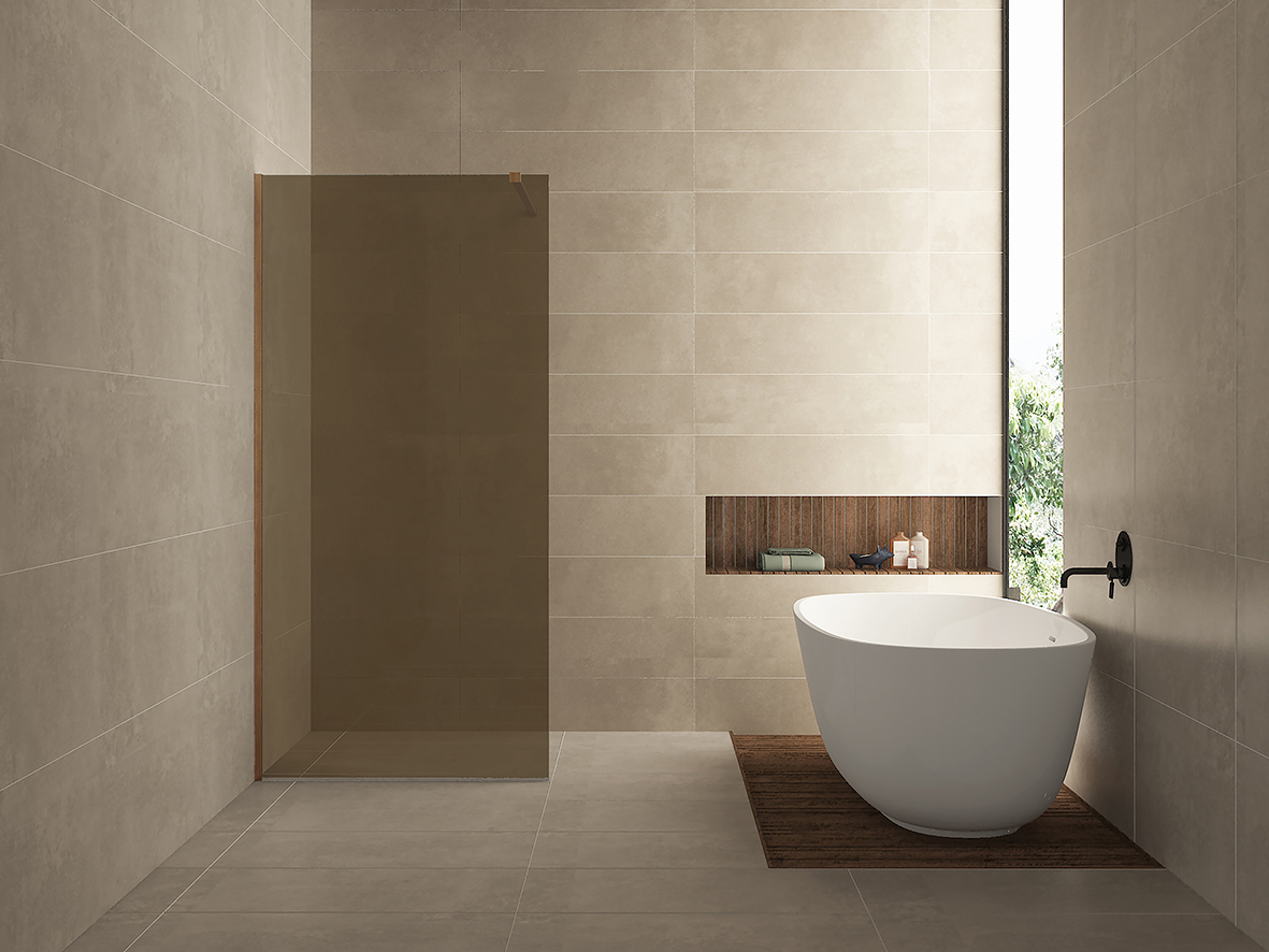 Productfoto Slim glasplaat 1000 x 2000 x 8 mm nano vintage brons glas 203506