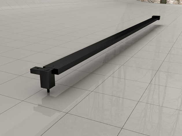 Productfoto Wiesbaden Horizon stabilisatiestang 120 cm voor nisdeur mat zwart (oud model) 203541