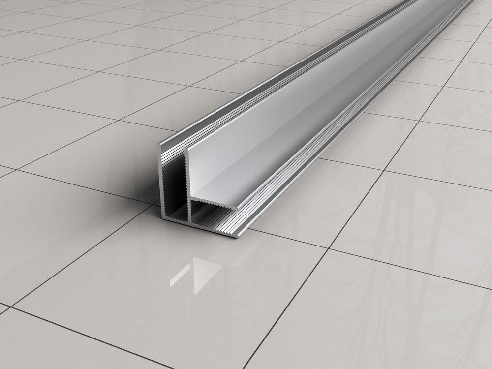 Productfoto Slim hoekprofiel 2000 x 10 mm chroom 203836