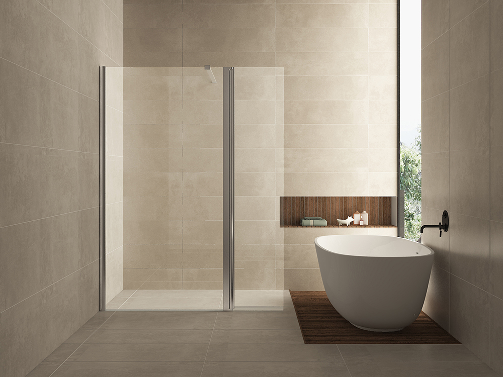 Productfoto Comfort zijwand draaibaar 400 x 2000 x 10 mm nano helder glas/chroom 203843