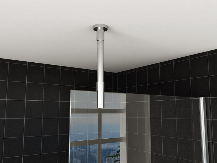 Productfoto stabilisatiestang plafondbevestiging rond 100cm inkortbaar 203866