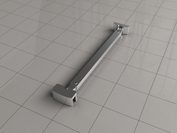 Productfoto Stabilisatiestang 45 graden omkeerbaar chroom 203867