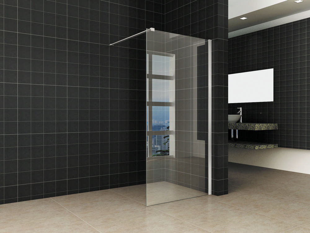 Productfoto Hibera inloopdouche 900 x 2000 x 10 mm nano helder glas/RVS 203934