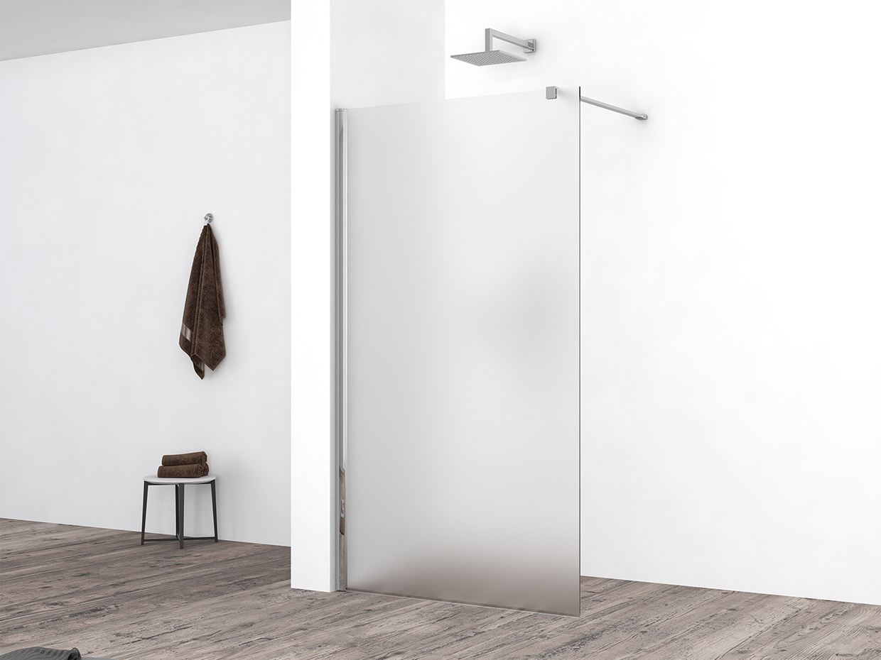Productfoto Comfort inloopdouche 1200 x 2000 x 10 mm nano melkglas/chroom 203974
