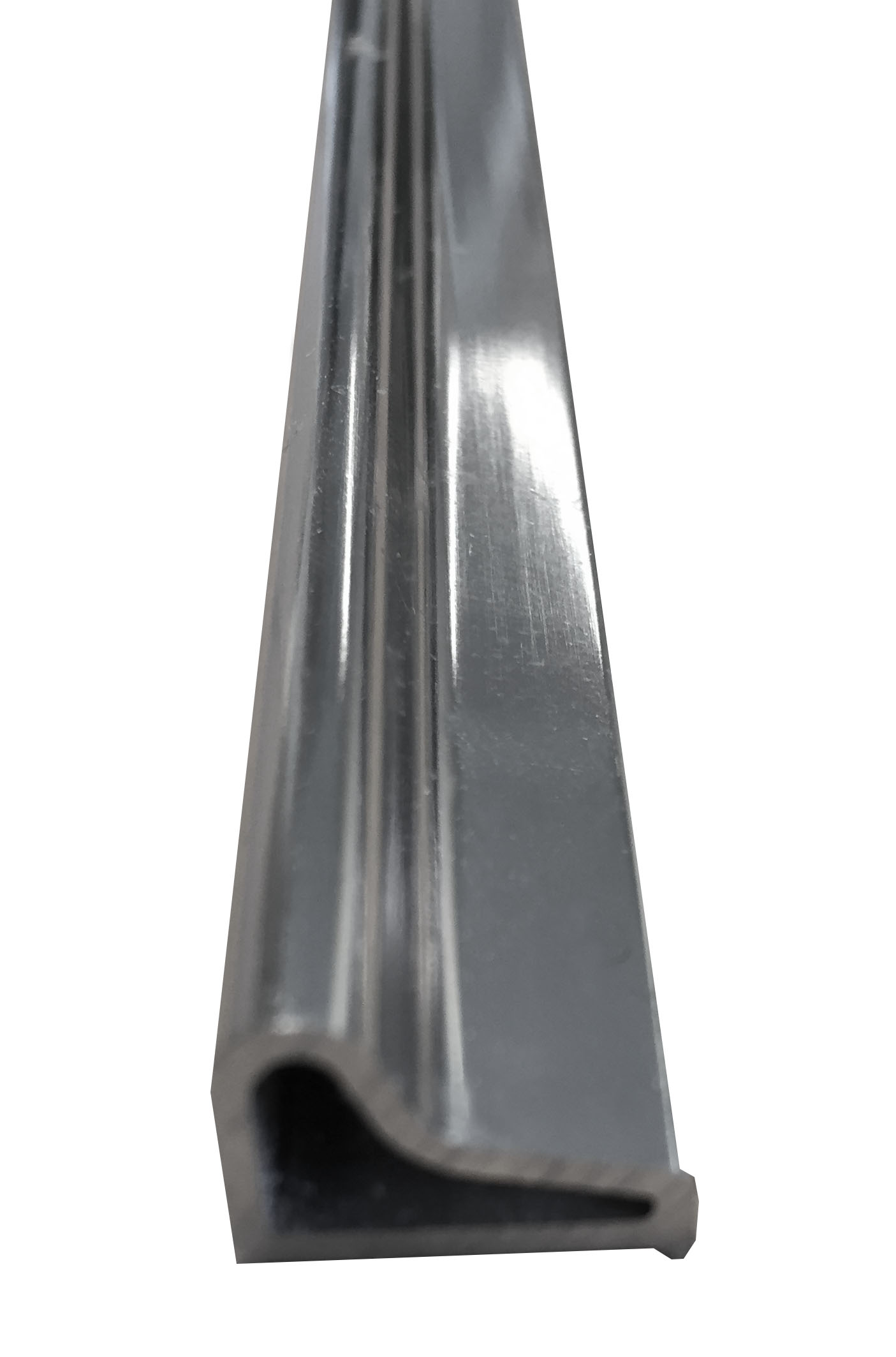 Productfoto chroom aluminium bodemstrip lengte 58cm 206063