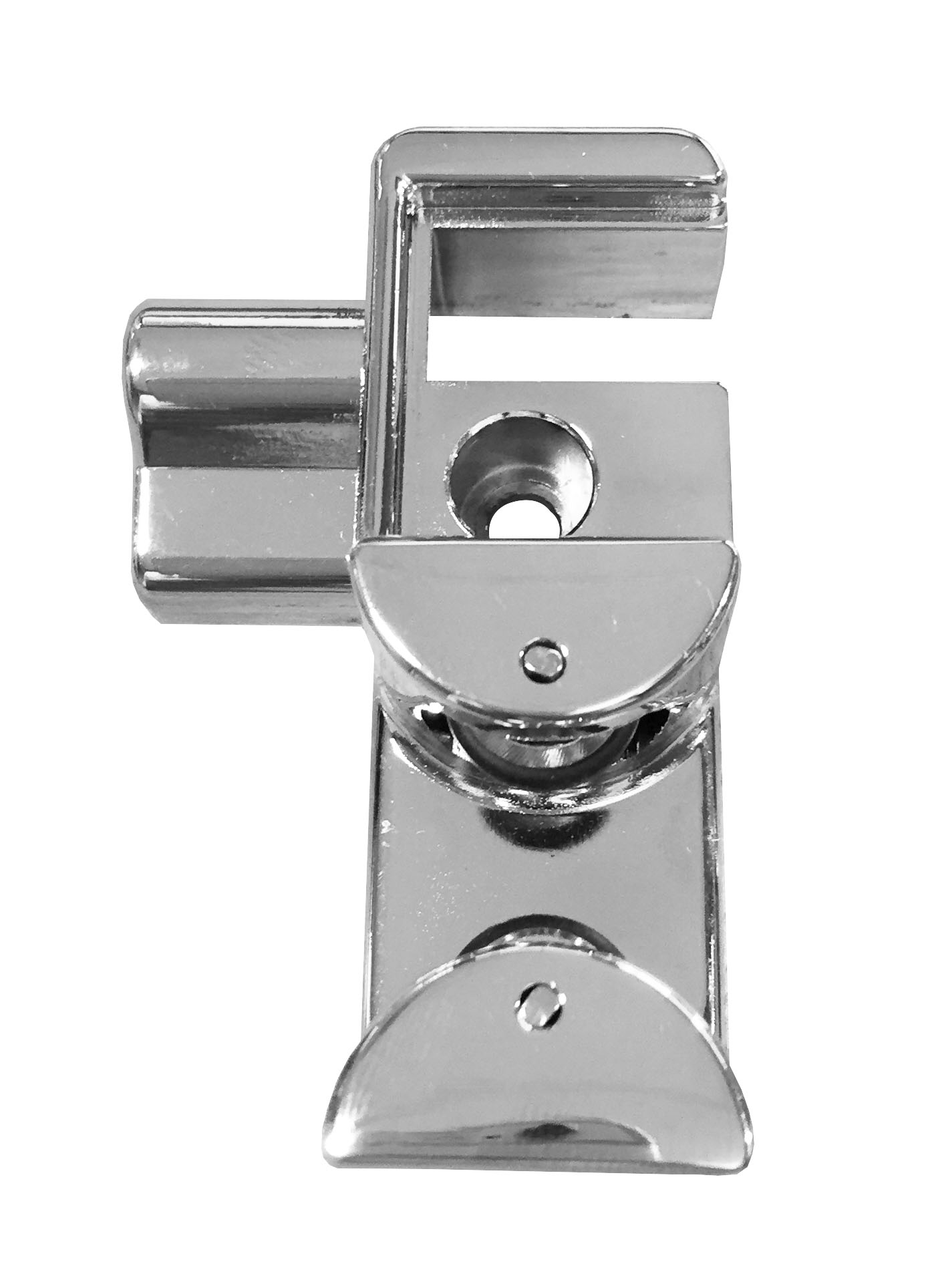 Productfoto chroom metalen deurgeleider deur rechts 206065