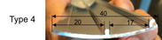 Productfoto aluminium afdekstrip 200cm wandprofiel type 4 206076