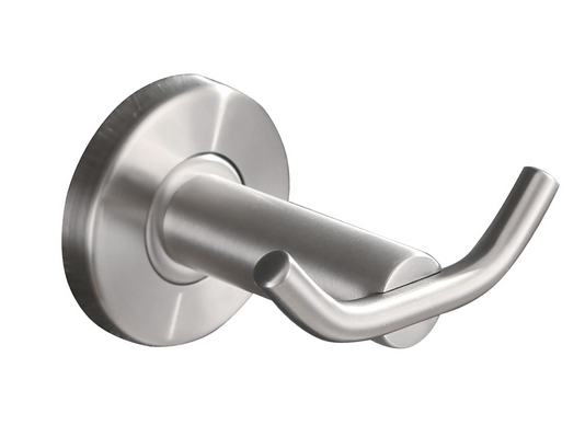 Productfoto 304 handdoekhaak groot dubbel RVS 243827