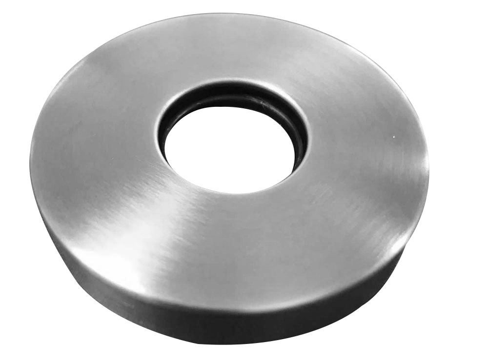 Productfoto 304 rozet voor douchearm rond 60 mm geborsteld RVS 246001