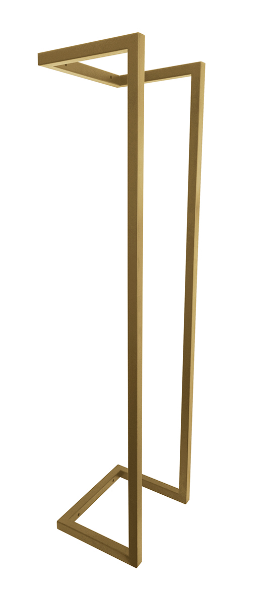 Productfoto Loft handdoekrek 95 x 25 x 20 cm geborsteld messing PVD 287005