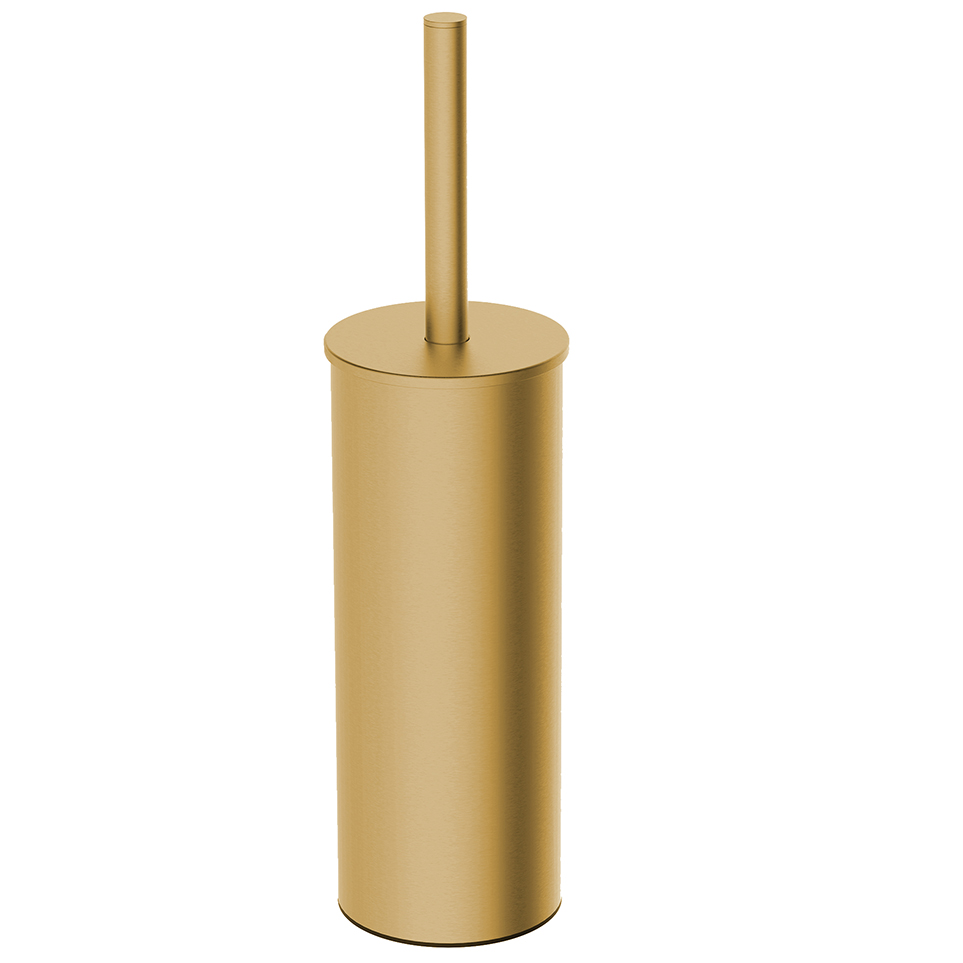 Productfoto Alonzo vrijstaande toiletborstel met houder geborsteld messing PVD 287053