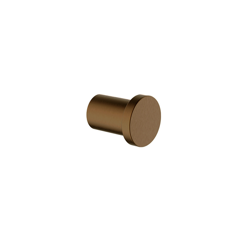 Productfoto Alonzo handdoekhaak klein geborsteld brons koper PVD 288005