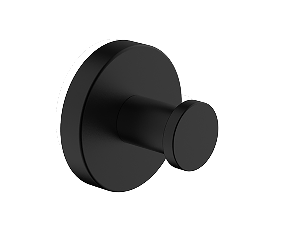 Productfoto Alonzo handdoekhaak groot mat zwart 288011