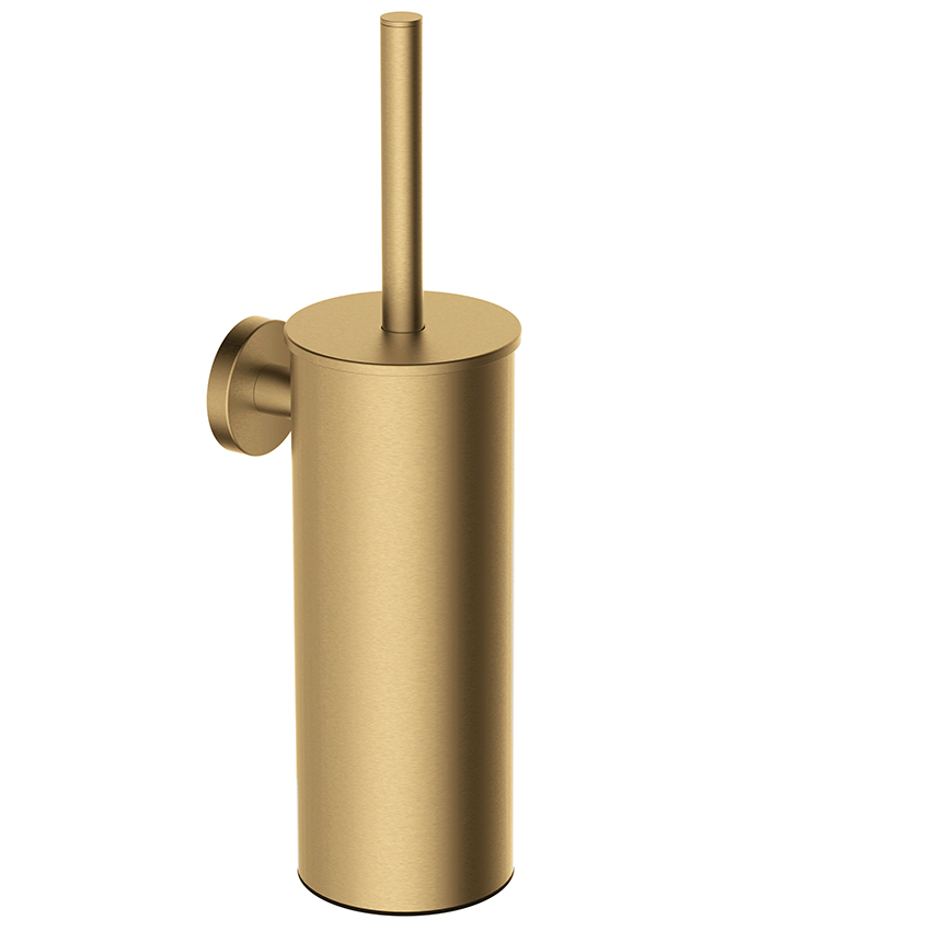 Productfoto Alonzo toiletborstel met houder geborsteld messing PVD 288053