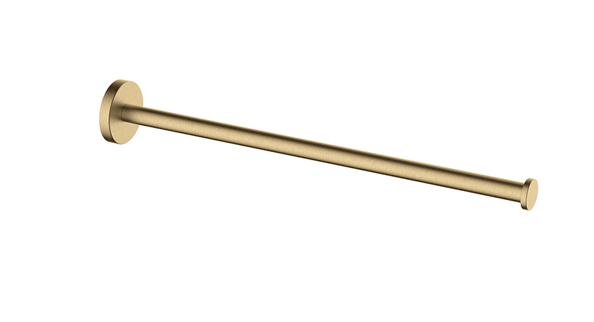 Productfoto Alonzo handdoekrek 1-armig geborsteld messing PVD 288083