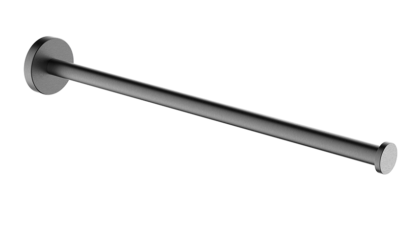 Productfoto Alonzo handdoekrek 1-armig gunmetal PVD 288084