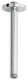 Productfoto UniMatch douchearm met plafondbevestiging 20 cm chroom 293810
