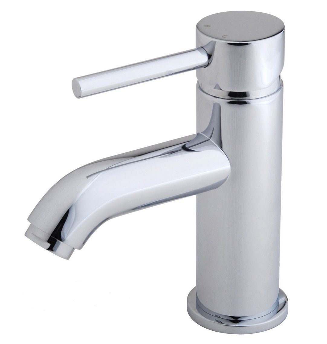 Productfoto Caral Cadans wastafelkraan laag chroom 294102