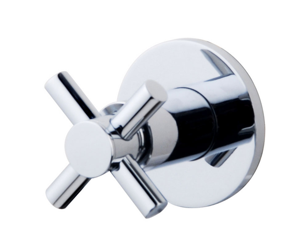 Productfoto Cross stopkraan inbouw 1/2'' chroom 294117